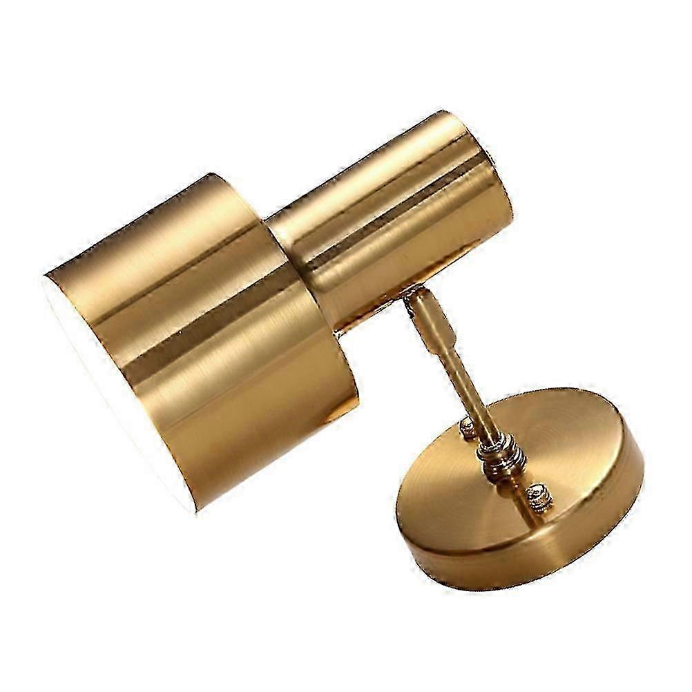 Copper Finish Modern LED Wall Lamp for Bedside Background