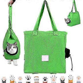 Petm Cat Tote Bag,pet Bag,cat Tote Bag Carrier,cat Walking Bag, Cat Tote Bag Carrier Walker Leg Holes, Multifunctional Pet Backpack