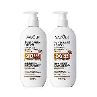1/2/3PCS 2026 Spf 90+ Sunscreen for Face Whole Body Use, UV Resistant Protector Solar Repairing Facial Lotion 220ml.C4