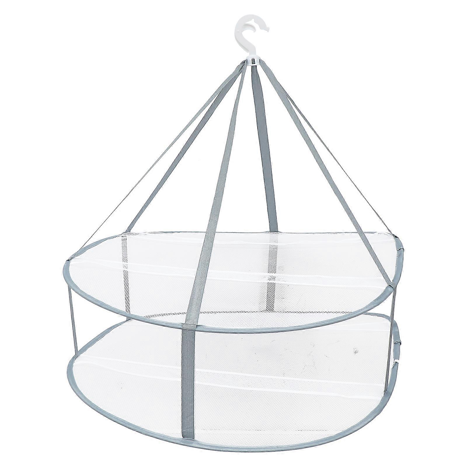 Multifunctional Clothes Drying Rack Foldable for Home Use 6Pcs