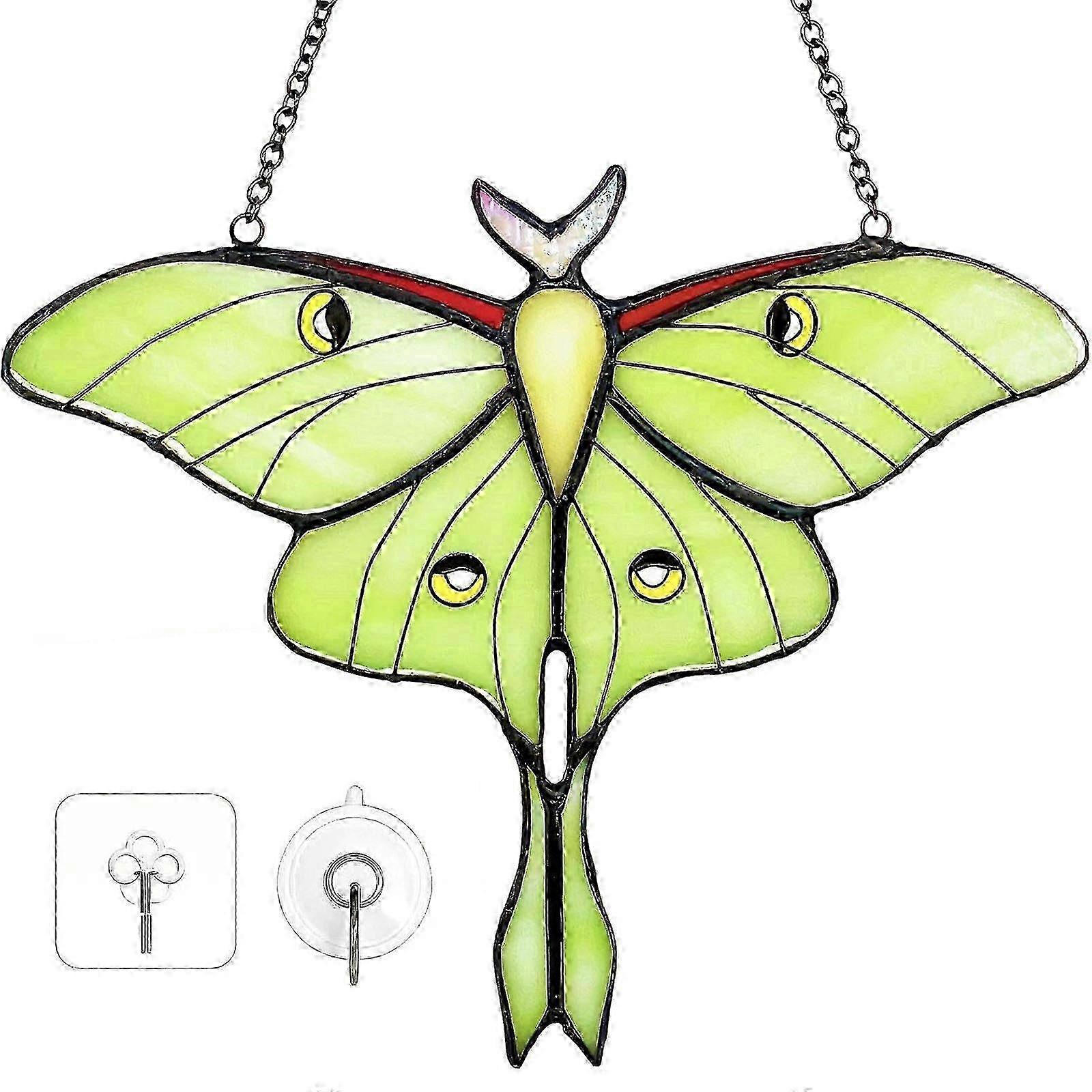 Luna Moth Acrylic Suncatcher
