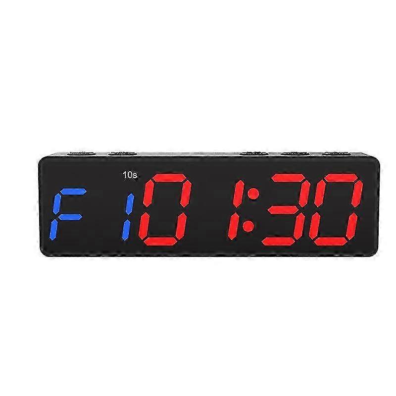LED Gym Timer Clock Gym Stopwatch Count Down/Up, Workout Timer Interval Clock