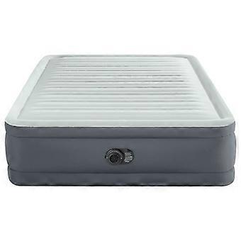 Intex Luchtbed PremAire Queen Size 152x203x46 cm wit en grijs