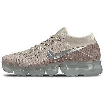 Nike AIR VAPORMAX Sports Low top Air Cushion Running Shoes Women's Chromium White/Sunset Red 849557-202