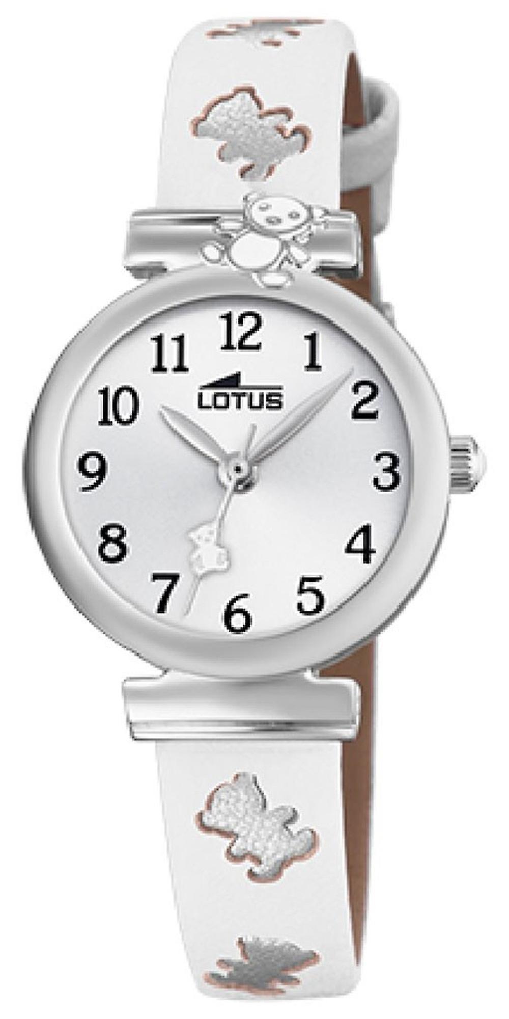 Lotus watches Quartz Analog Child Watch with Cowhide Bracelet 18627/1