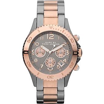 Marc by marc jacobs rock reloj para Mujer Analógico de Cuarzo con brazalete de Acero inoxidable MBM3157
