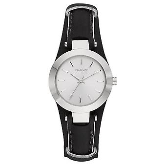 Dkny sasha Quarz Analog E-Uhr mit NY8750 Kuhfell Armband