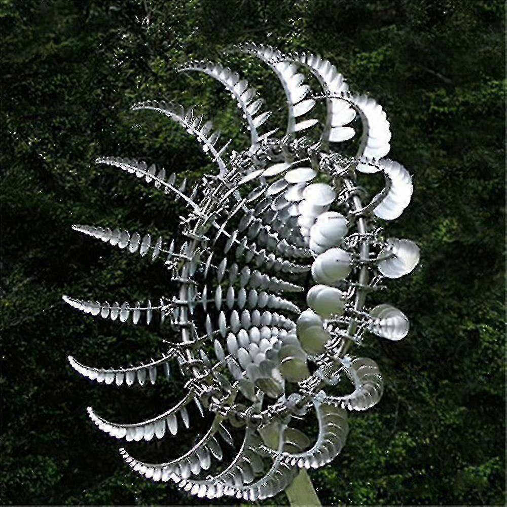 Opposing-Tier Garden Wind Spinner