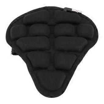 Bike Inflatable Seat Cover Shock Absorption Comfortable Non Slip Waterproof Foldable Bike Seat