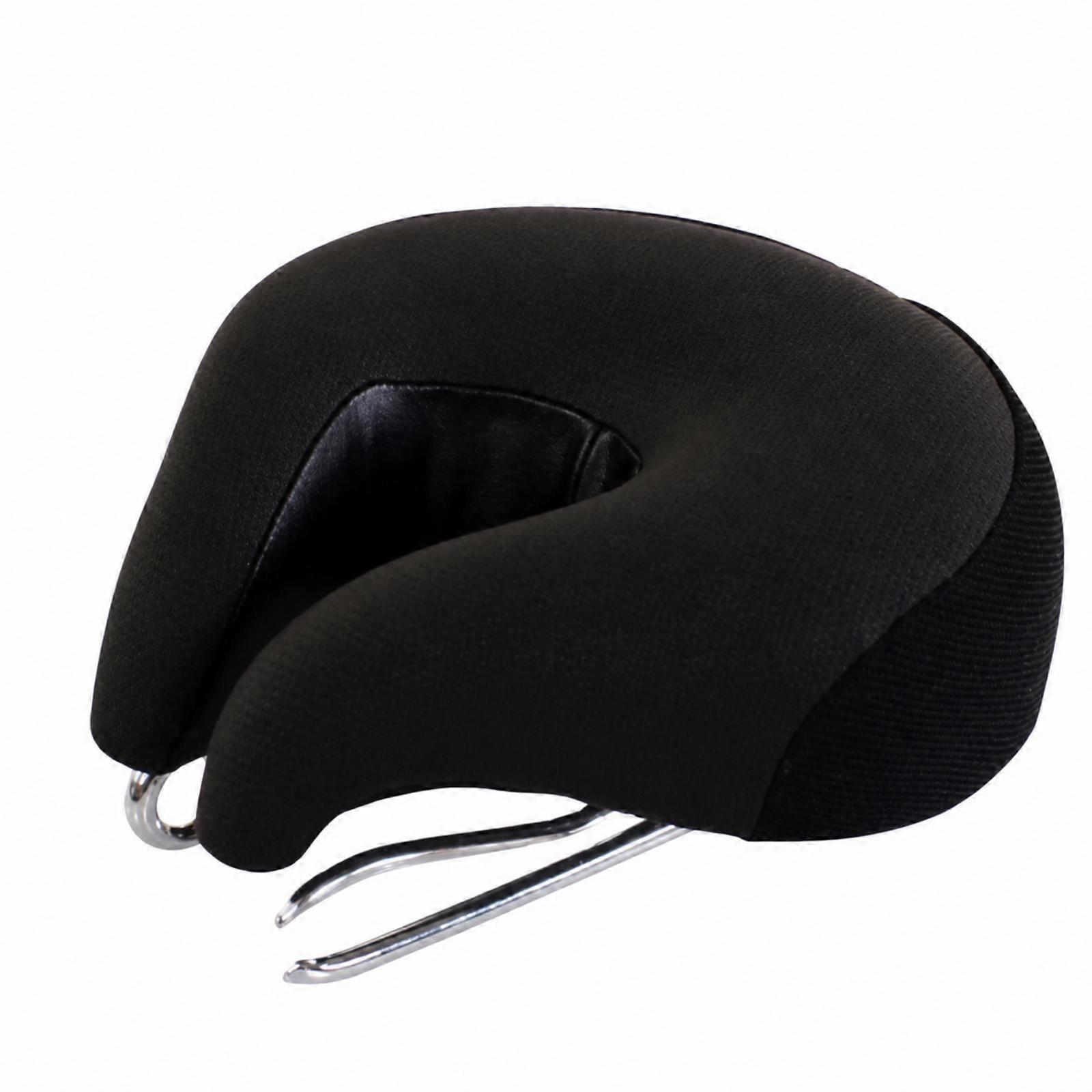 Broad Rounded Cycle Saddle with Open Relief Channel Comfortable Thickened