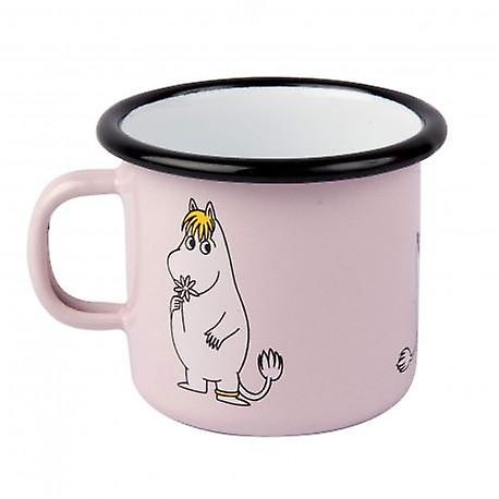 Enamel mug snorkfröken 2.5 dl from Muurla Moomin retro series