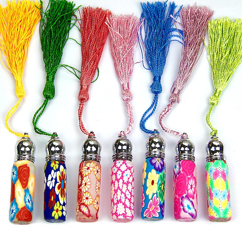 10ml Portable Refillable Glass Roll On Bottles Empty Perfume Essential Oil Vials