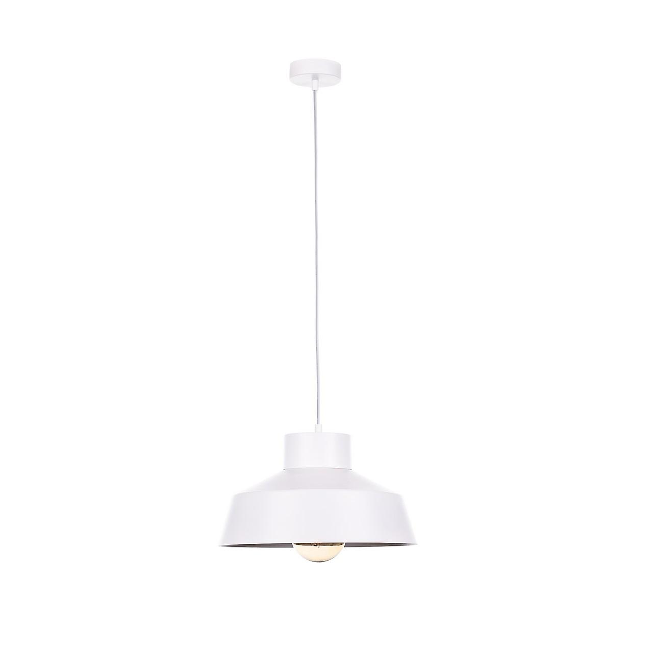 Keter Moon Dome Pendant Ceiling Light White, 34cm, 1x E27