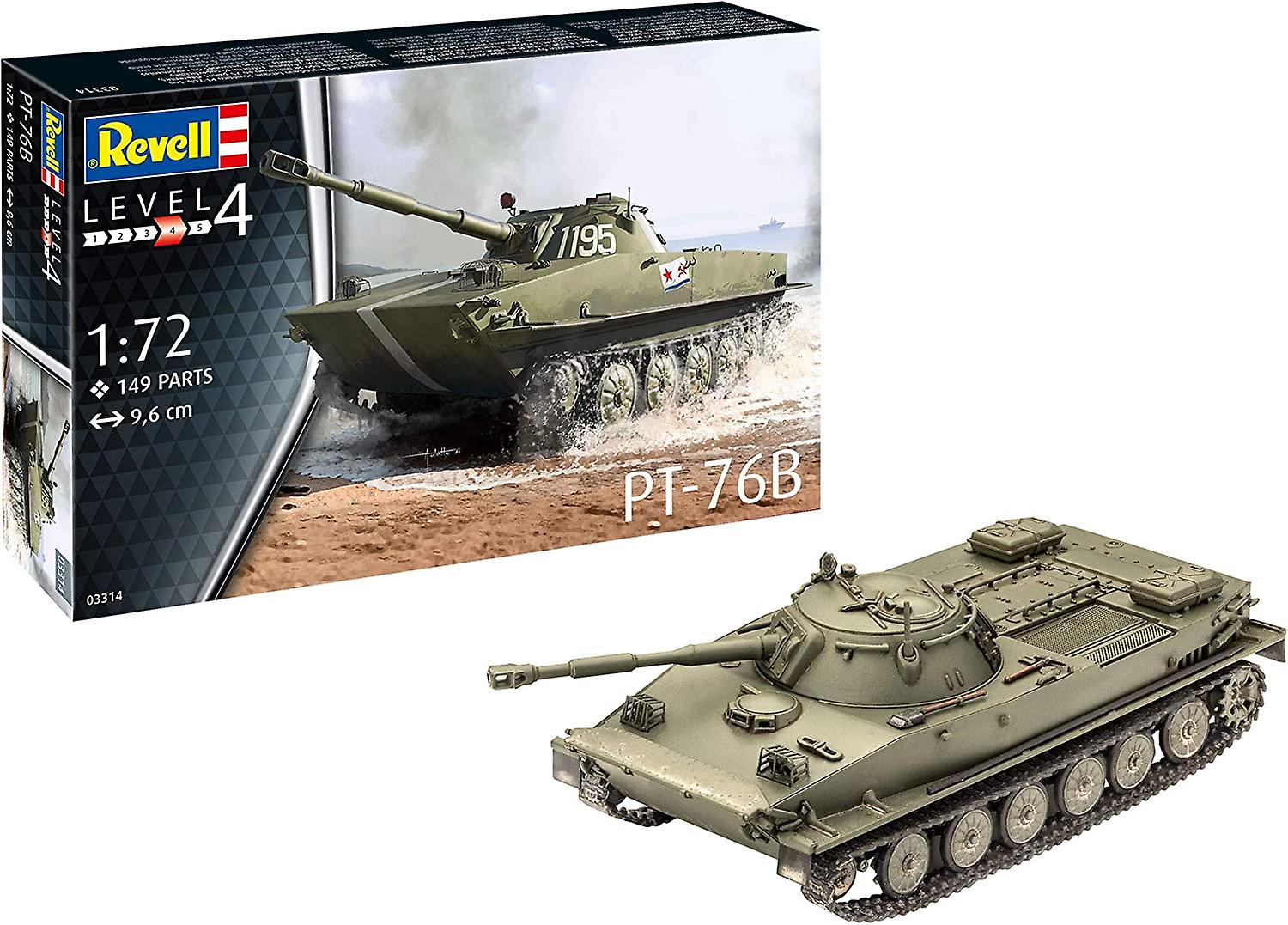 Revell Pt-76B 1:72 Bouwmodell