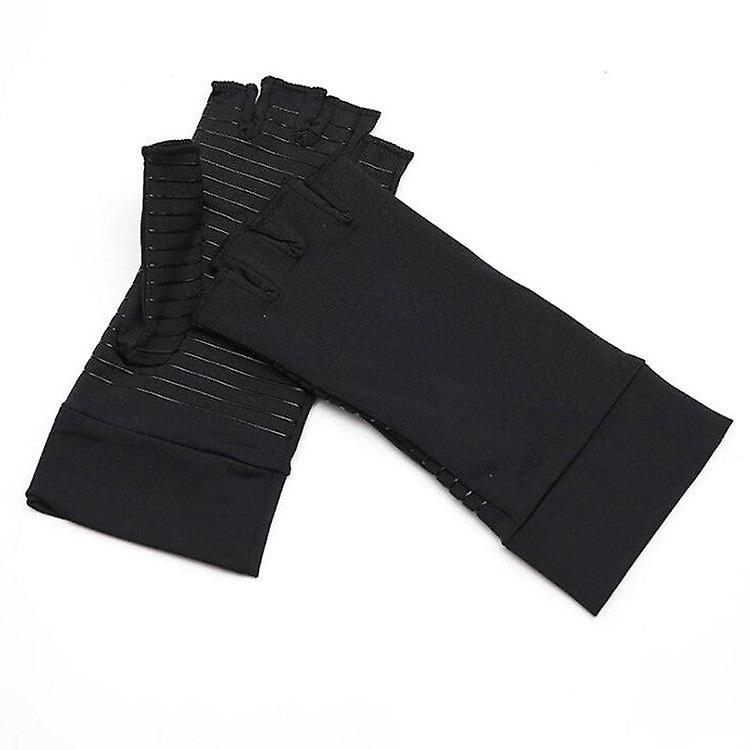 Gloves Half Finger Inflammation Joint Rehabilitation Silicone Non-slip Warm Sports Fitness Fishing Gloves