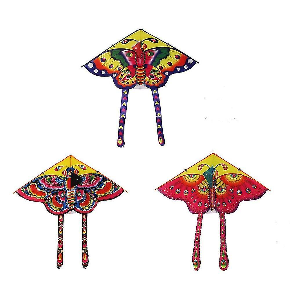 With 50m line Outdoor Sports Butterfly Flying Kite Winder Board String
