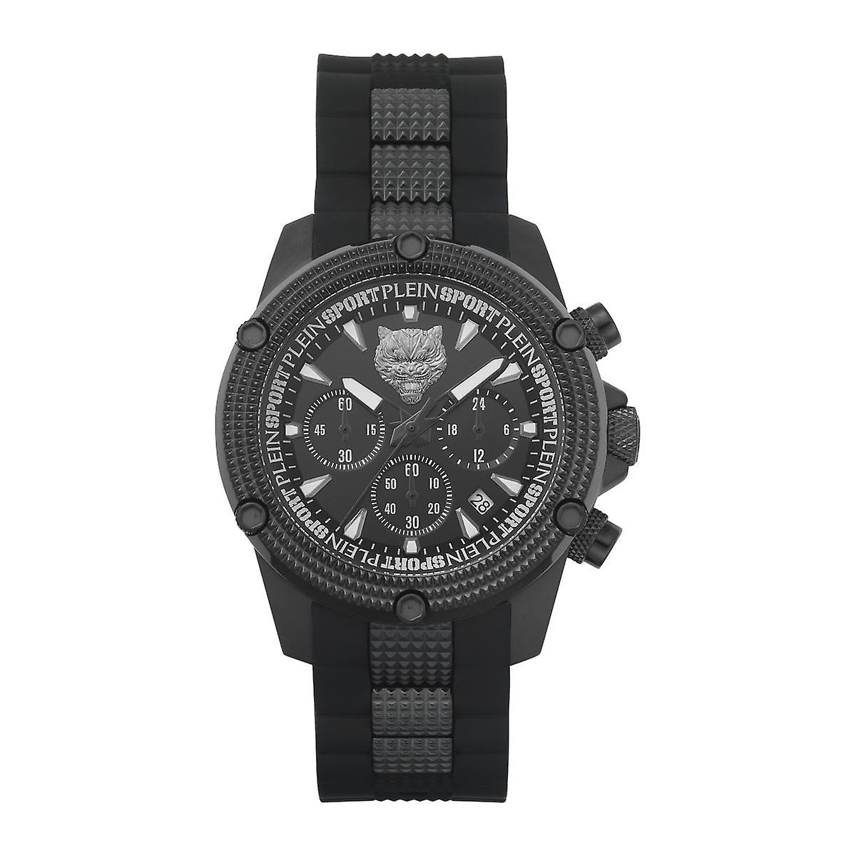 Plein Sport男士手表 模拟石英HURRICANE CHRONO PSDBA1223硅胶