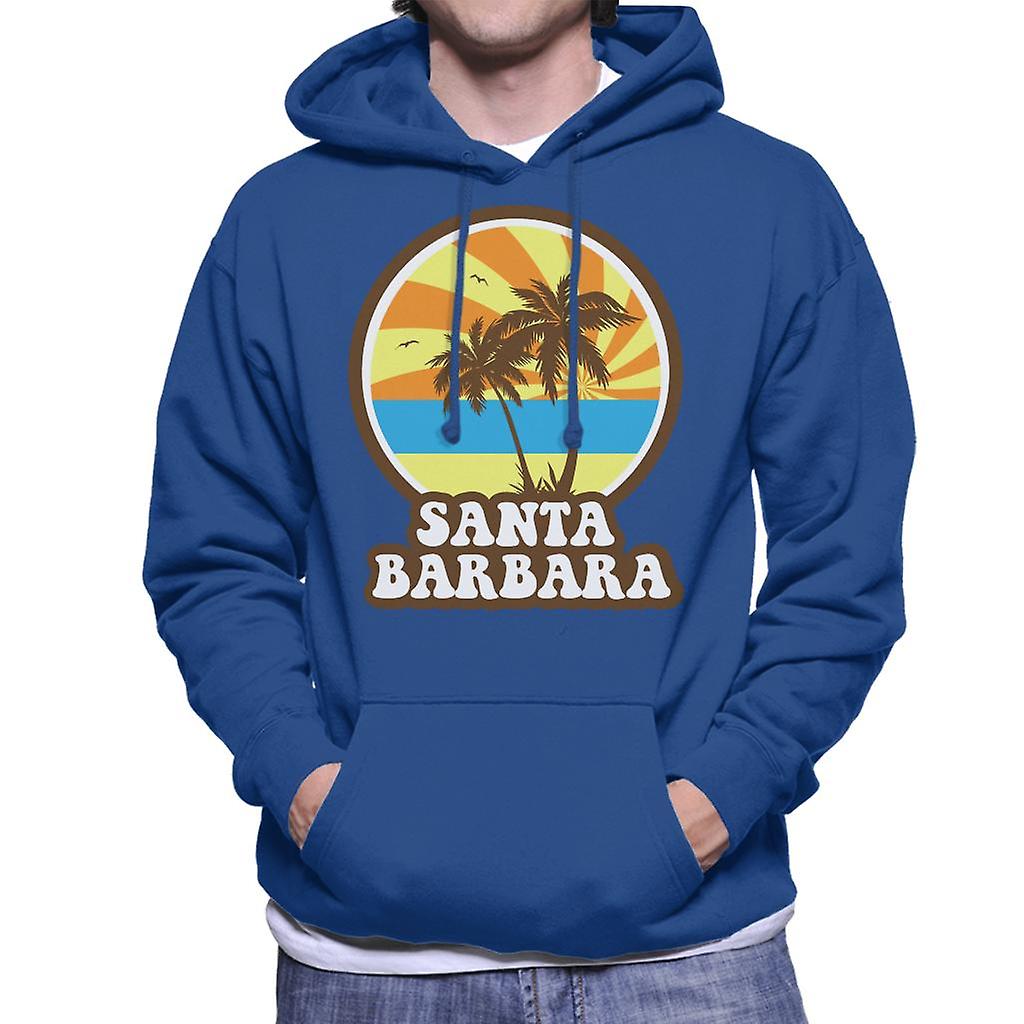 Santa Barbara Retro solnedgang Hettegenser