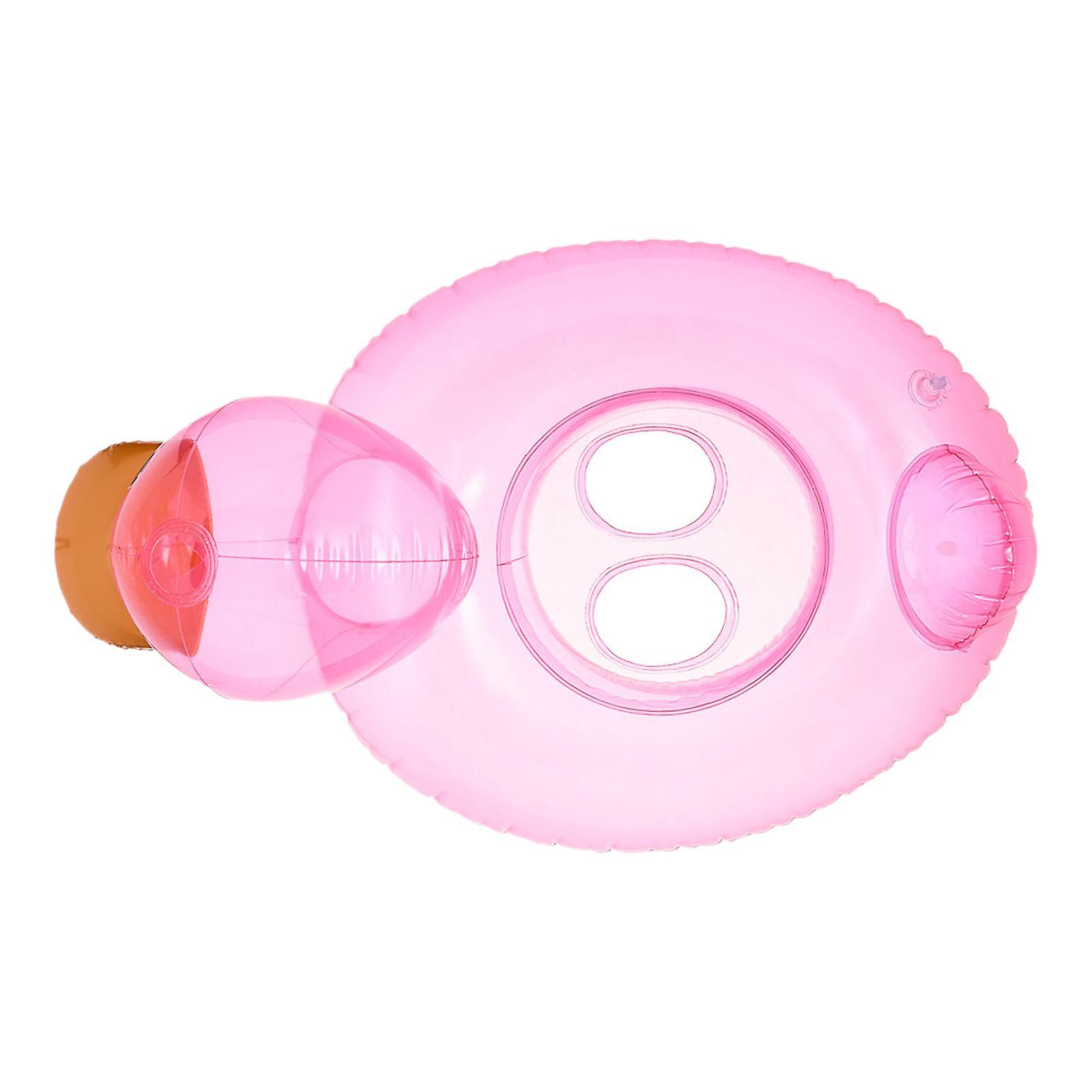 Swimming Float Ring Durable Safety Transparent for Pool Parties Pool Summer Green Seats Ring
