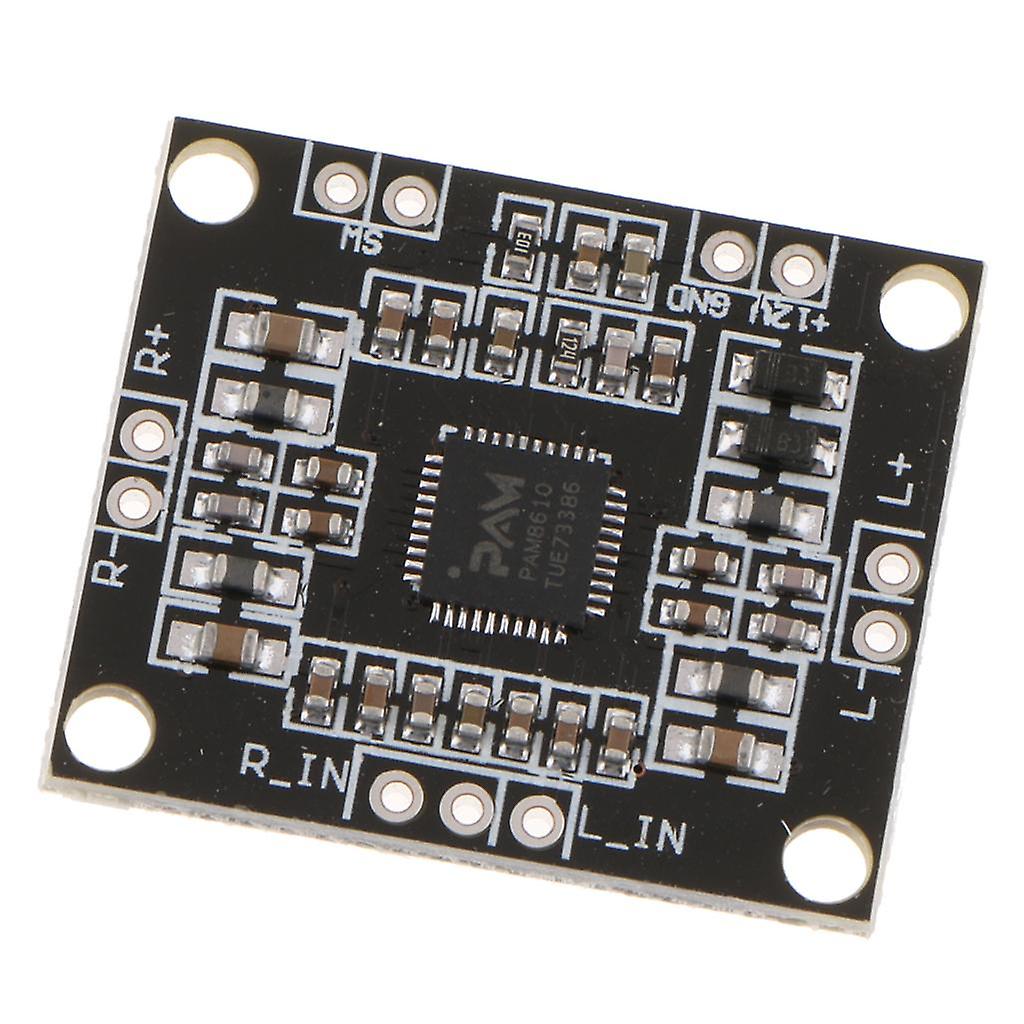 PAM8610 2x15W ψηφιακός μίνι διπλός πίνακας ενισχυτών δύναμης καναλιών στερεοφωνικός 12V