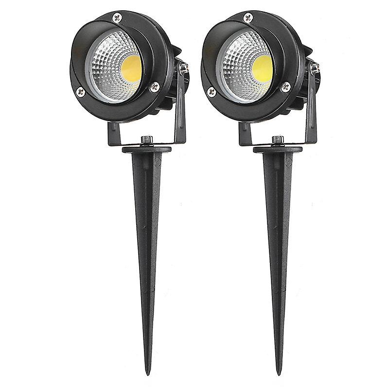 10W Led Cob Lawn Light - Waterproof Outdoor Garden Spotlights, Yard Spike Landscape Lamp Ac85-265v