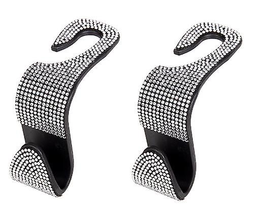 Diamond Seat Back Hook Decoration Car Hook For Added Convenience