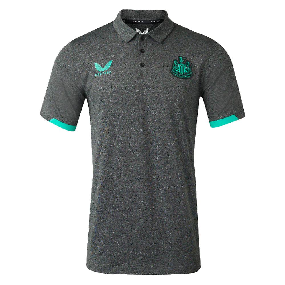 2023-2024 纽卡斯尔 Coaches 旅行 Polo 衫 （黑色）