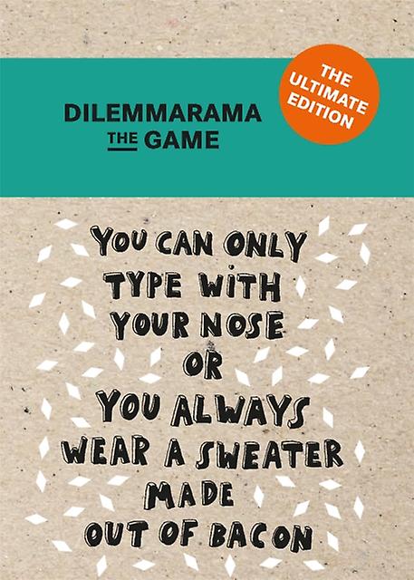 Dilemmarama The Game The Ultimate Edition by Dilemma op Dinsdag Paperback Book