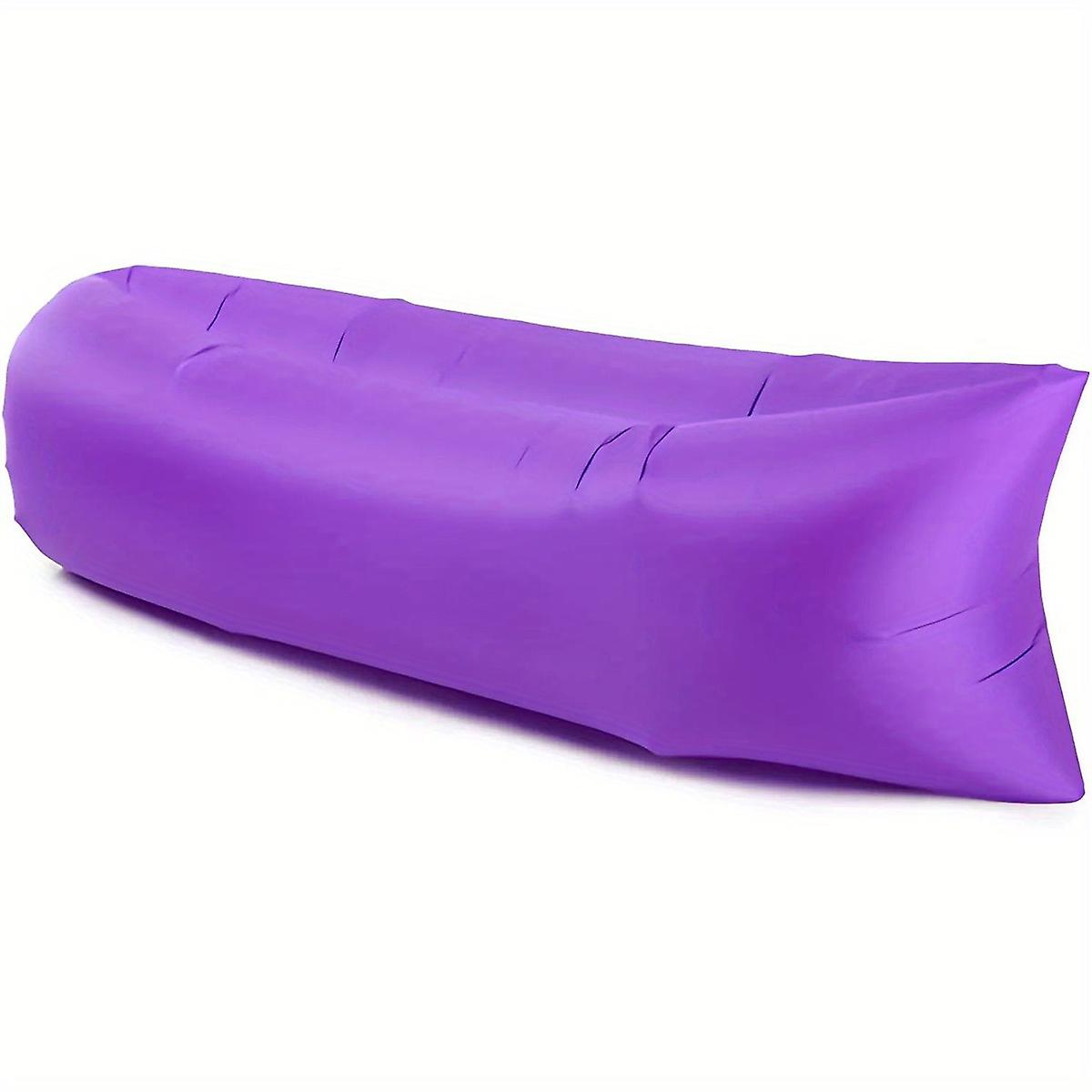 Inflatable Lounger Portable Waterproof For Backyard Lakeside Beach Traveling Camping Picnics & Music Festivals Camping Lazy Inflatable Sofa