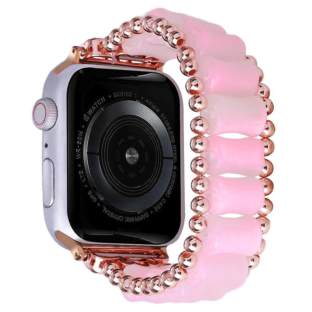 Watch Band for Apple Watch Series 8 7 41mm/Series 6 5 4 SE (2022) SE 40mm/Series 3 2 1 38mm,Bamboo S