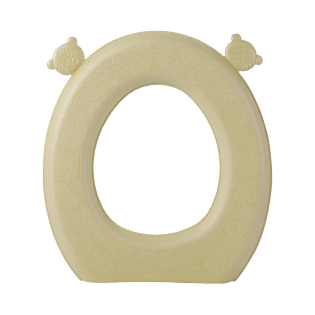 Waterproof Soft Toilet for Seat Cover with Handle Bathroom Washable Closestool M