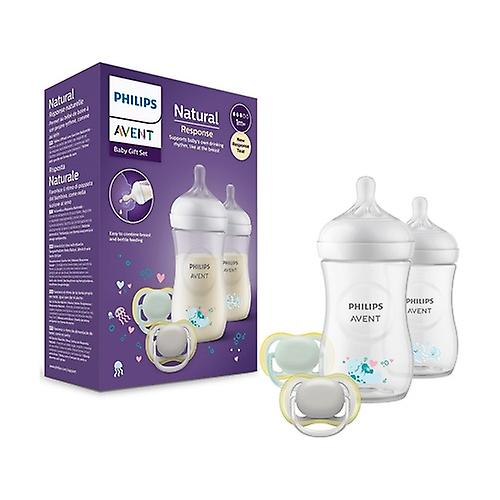 Natural response ultra air baby bottle pack 4 units