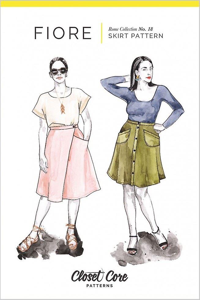 Closet Core Patterns Paper Sewing Pattern Fiore Skirt