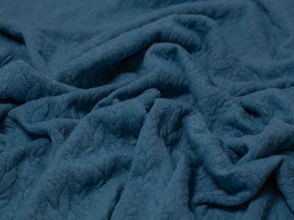 Minerva Cable Textured Stretch Knit