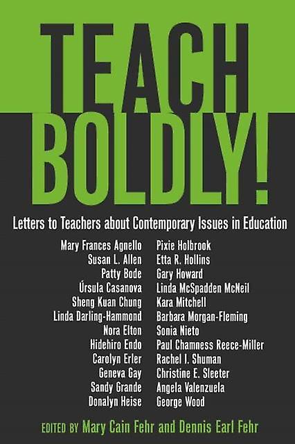 Teach Boldly Hardback Book