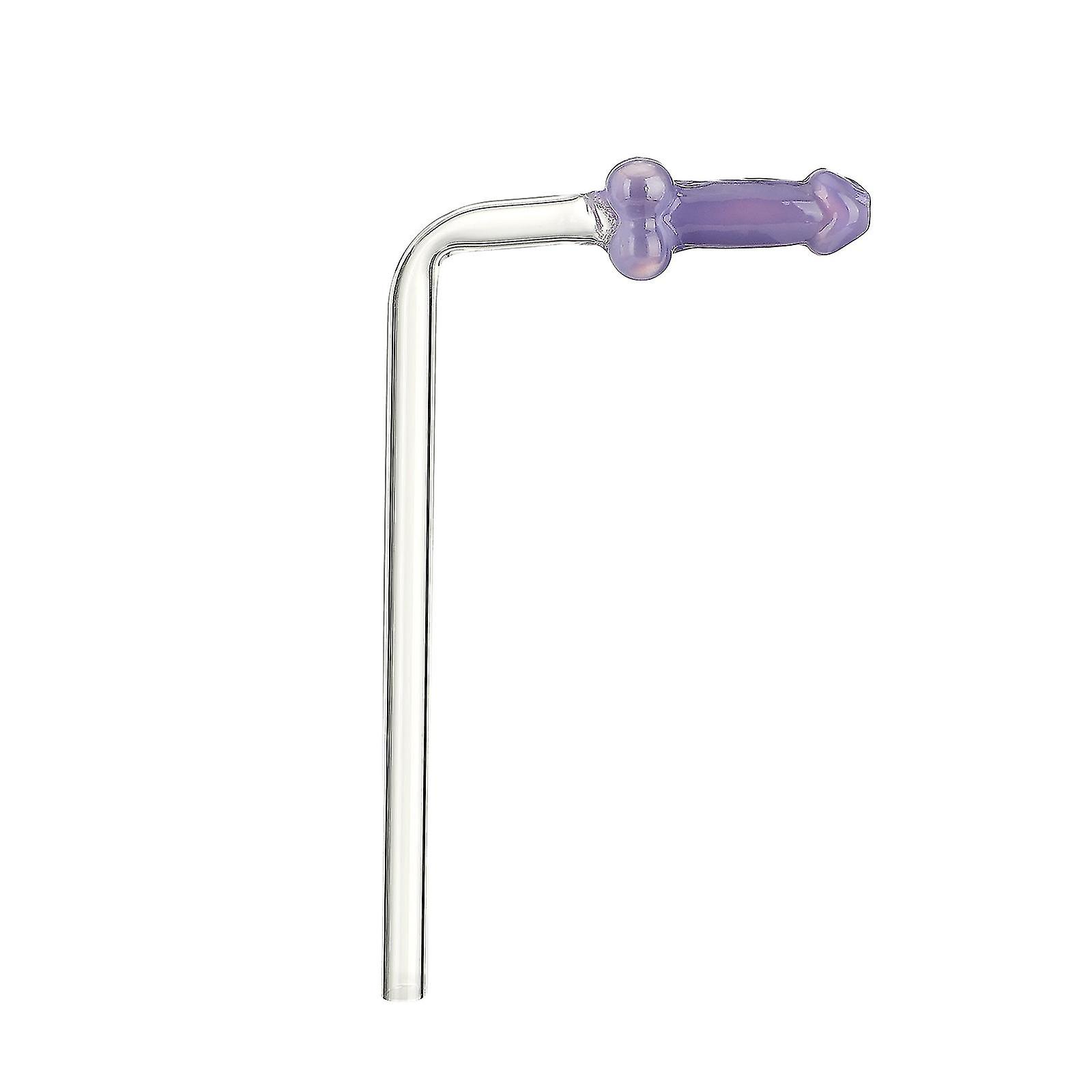 Creative Glass Straw Convenient Bubble Bag Packaging Creative Glass Straw