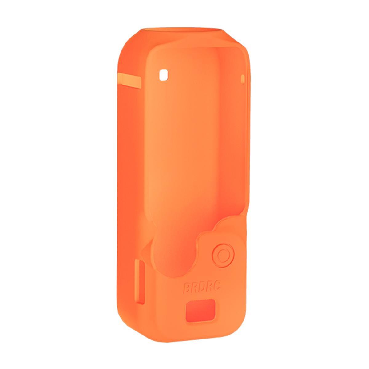 Silicone Protective Case for Pocket 3 Cover Handheld Camera Cover Gimbal Camera Accessories,Orange