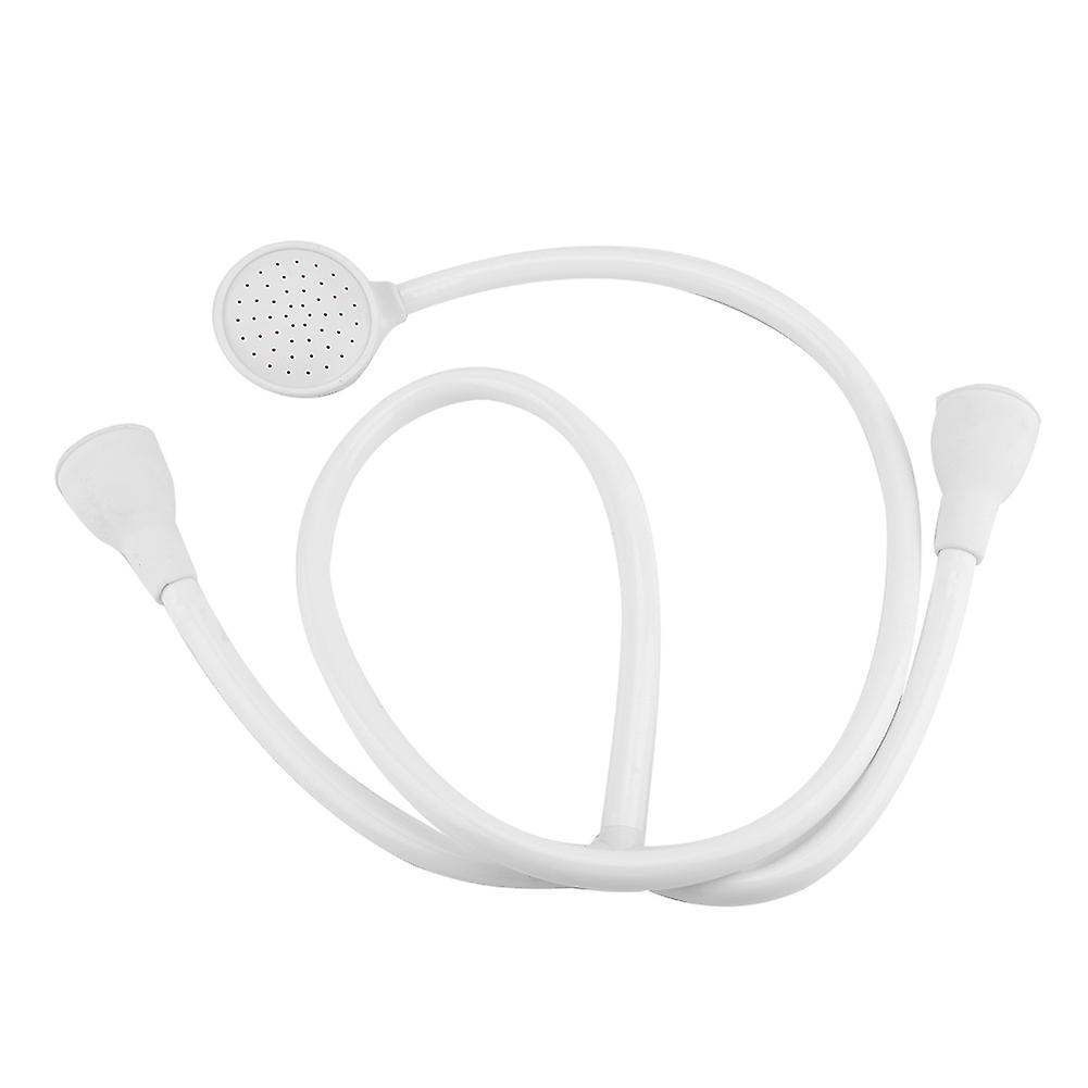 Dual Push Shower Head and Bath Hose, Pet Shampoo and Cleaning Set