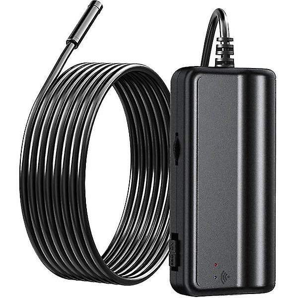 Wireless Endoscope, IP67 Waterproof WiFi Borescope Inspection Camera 2.0 Megapixels HD