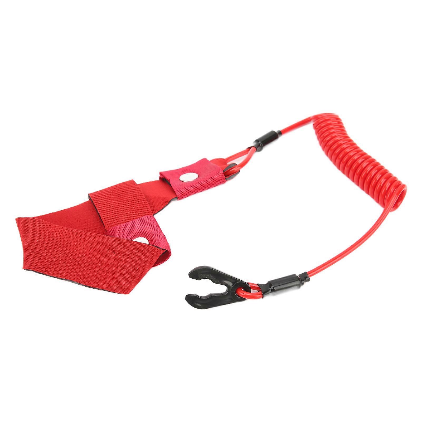 Start Kill Switch Safety Lanyard Replacement for Yamaha FX1 1994-1995 EW2-68348-00-00 Durable Engine Stop Cord