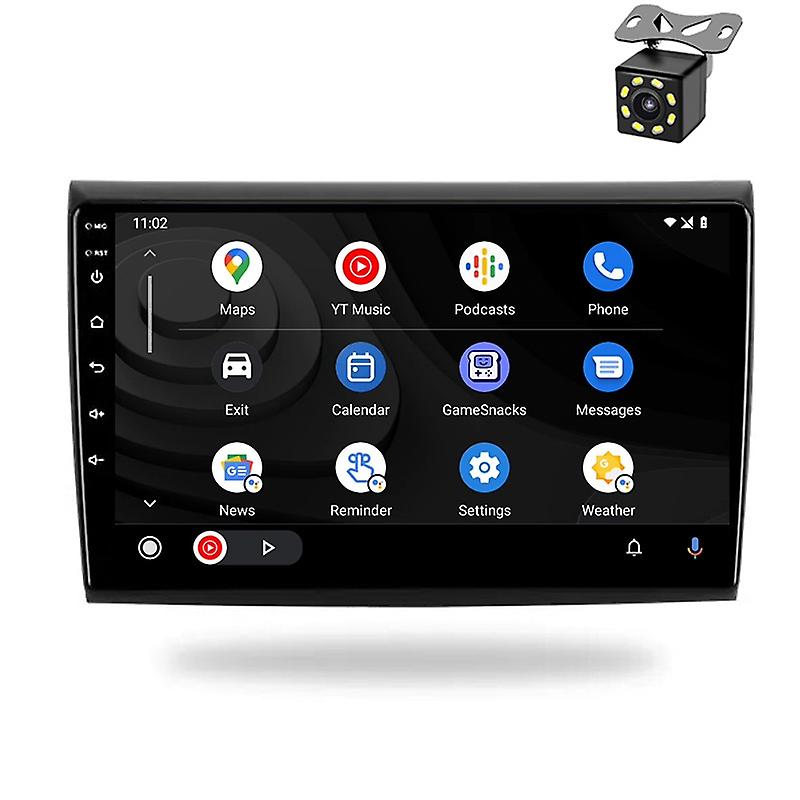 For Fiat Bravo 198 2 II 2007 - 2014 2K QLED Android 13 Car Radio Multimedia Video Player GPS CarPlay