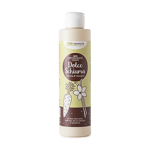 Vanilla and Carrot body cleanser - Dolce Foam 200 ml