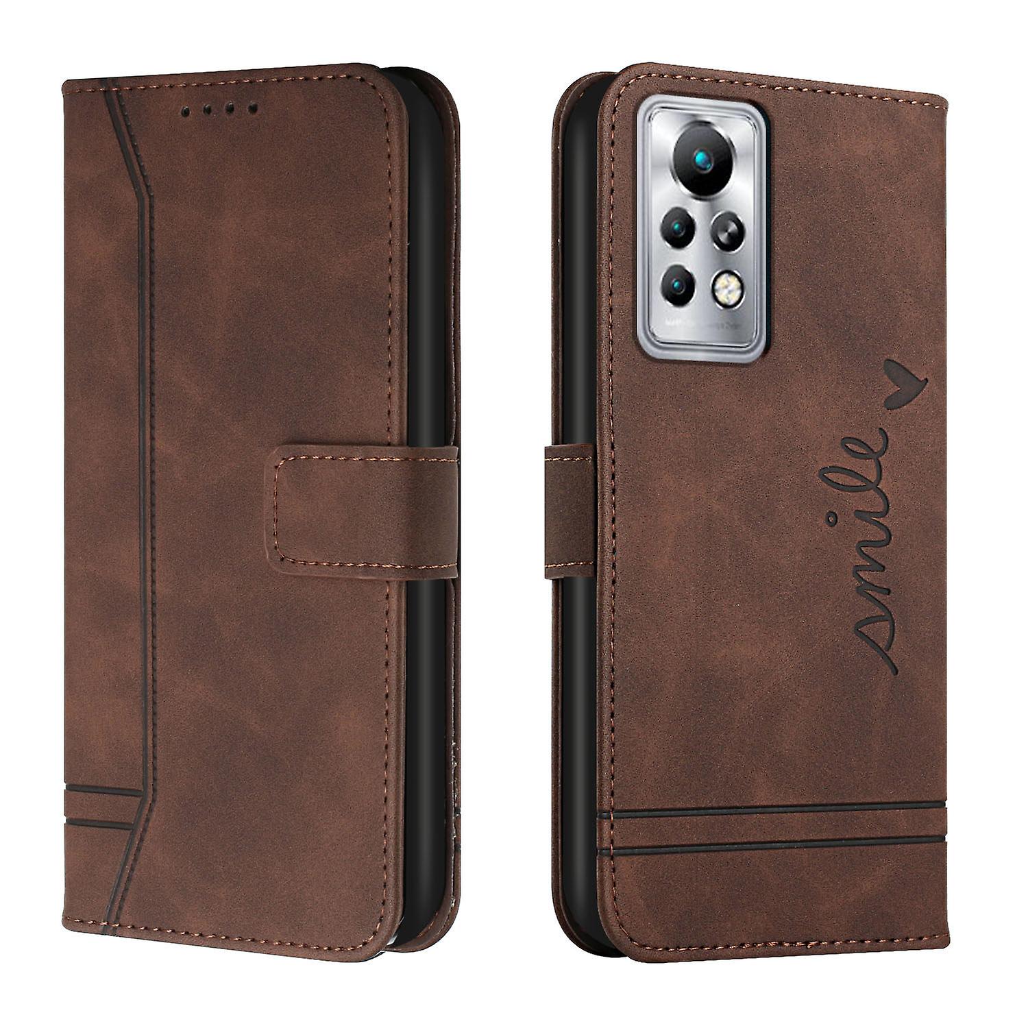 Leather Magnetic Closure Case with Flip Wallet Stand Function Cover for Infinix Note11 Pro