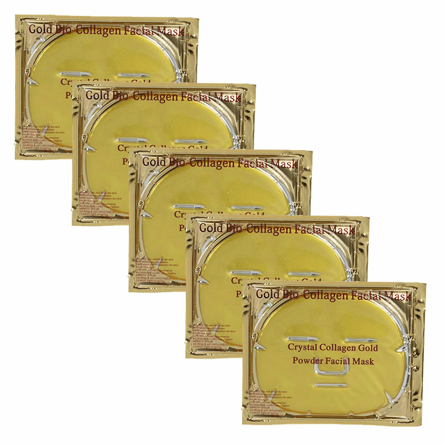 Crystal Collagen Face Masks 5 Pair