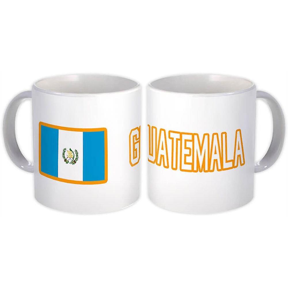 Geschenkbecher: Guatemala Flagge