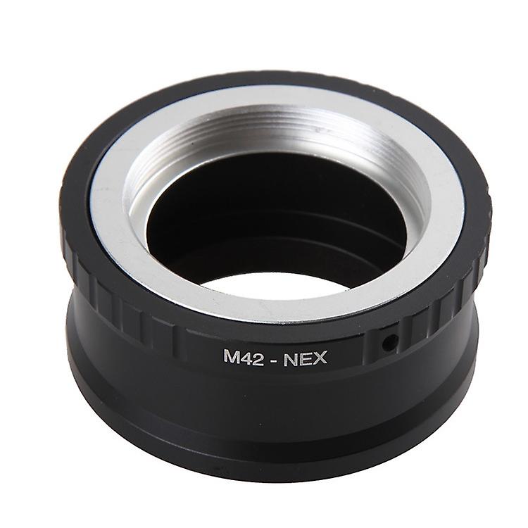 M42-NEX adapter ring is suitable for Sony NEX-5/NEX-F3 body to connect M42 screw lens