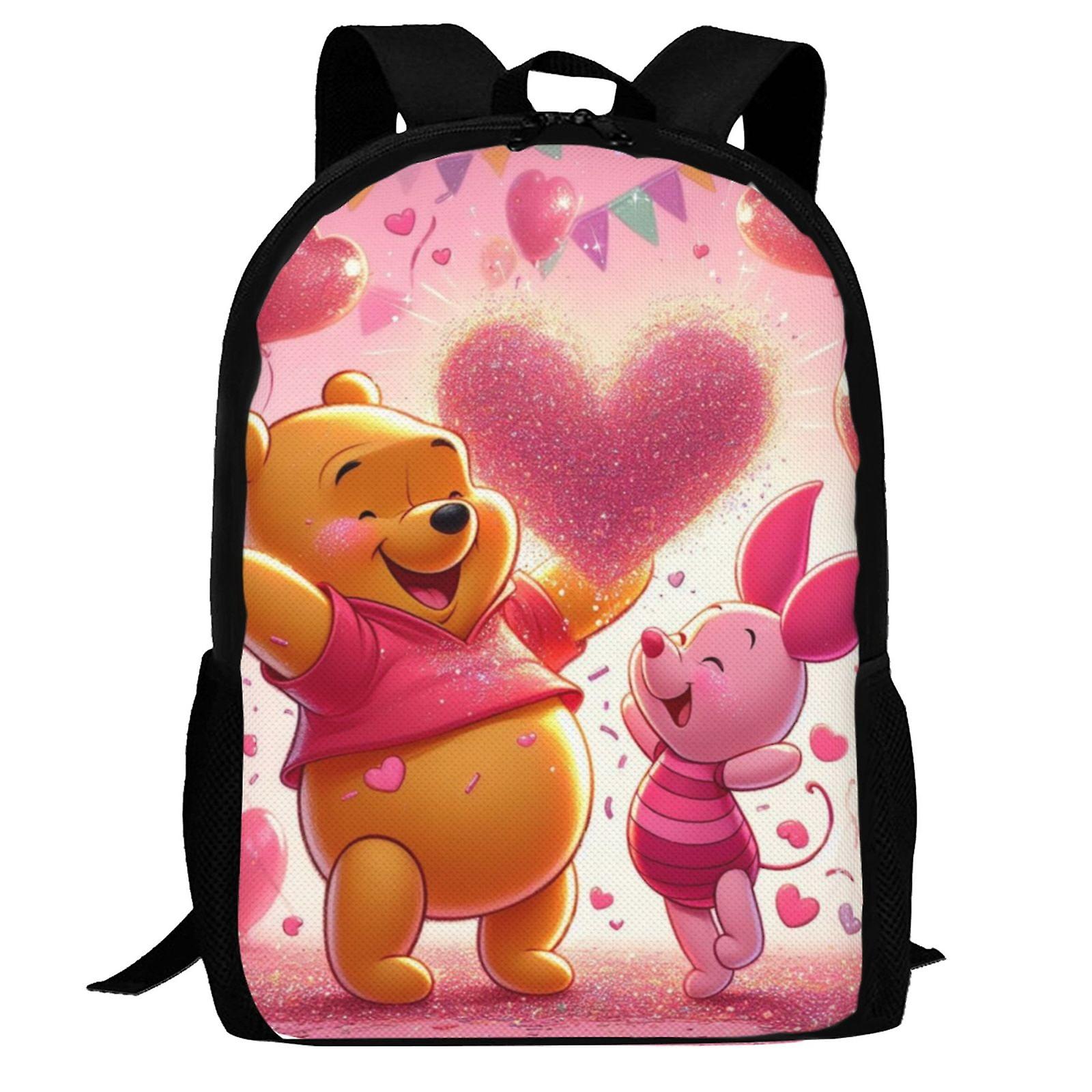 Winnie The Pooh Backpack,Laptop Backpack Lightweight Casual DaypackMulti-Function Travel Backpack