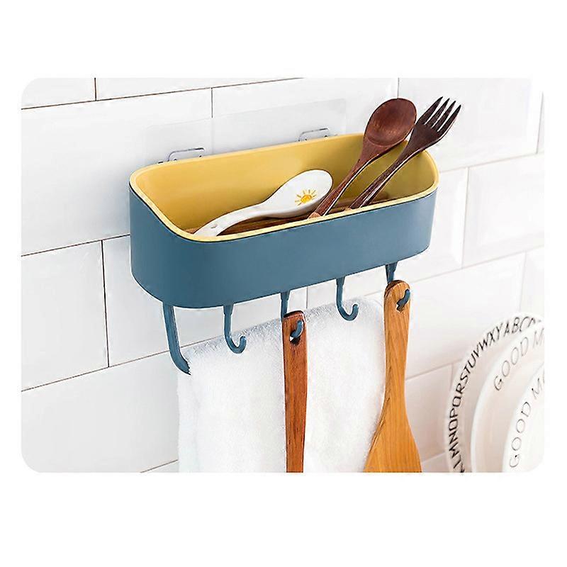shower caddy with hooks self-adhesive plastic bathroom shelf shower caddy