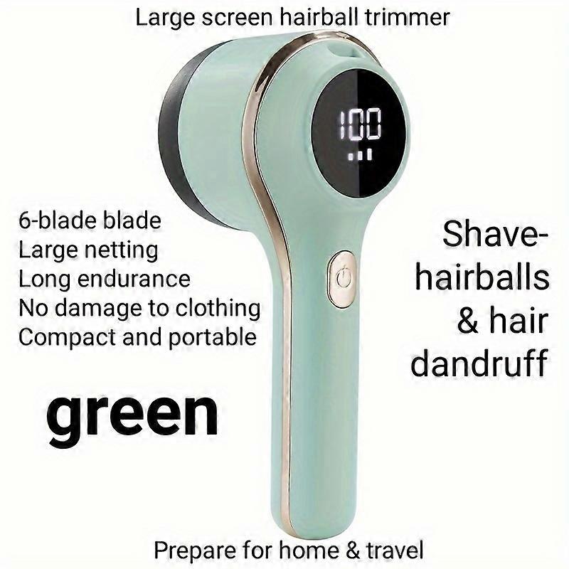 USB Rechargeable Fabric Shaver Efficient Electric Lint Remover with Power Fuzz Eliminator Ideal for Clothes, Bedding, Furniture & Carpet Portable H
