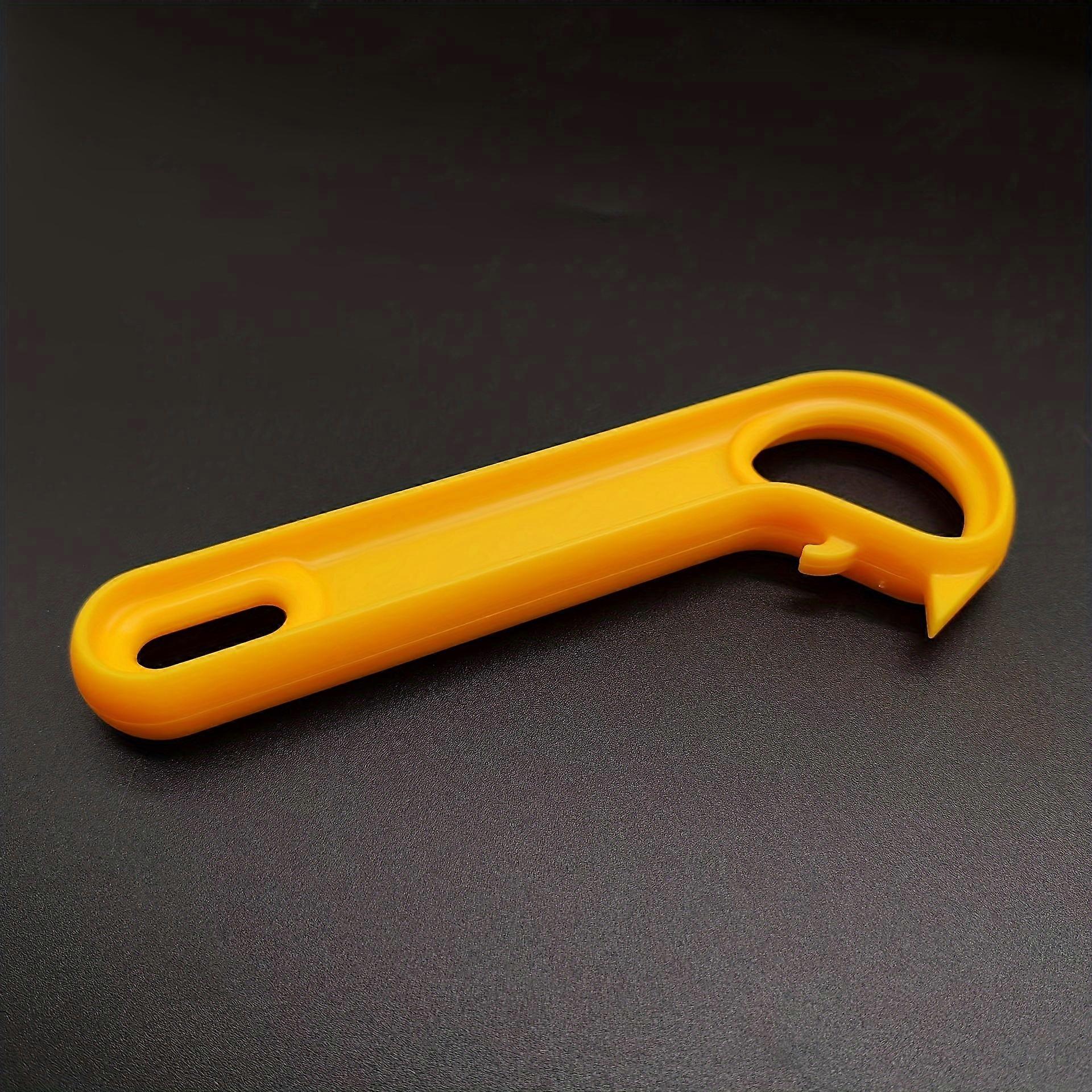 "Lightweight" Easy-Grip Ring Pull Can Opener - Durable Plastic, Perfect For Seniors & Weak Hands, Ideal For Home & Restaurant Use